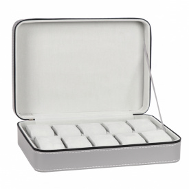 Кейс для зберігання годинників Craft 10ZRP.GR 28х20х8 см Сірий