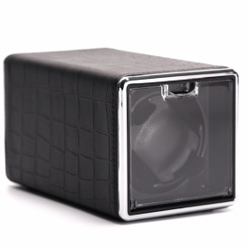 Шкатулка Salvadore для підзаводу 1 годинника JA/CROC/1301/BCL 10х10х17 см Чорний