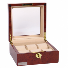 Шкатулка для зберігання годинників Salvadore 804-6DBC Коричневий