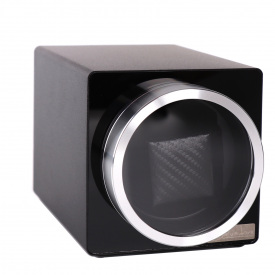 Шкатулка Salvadore для підзаводу 1 годинника MB/411/B 11х11х17,5 см Чорний