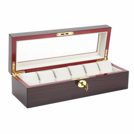 Скринька для зберігання годинників Craft 32.5х11.5х8.6 см 6WB.RED.DARK.KY