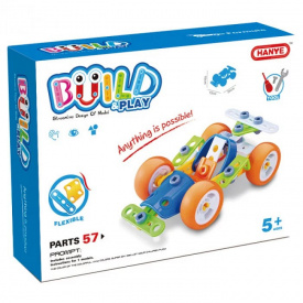 Конструктор Build&Play "Спорткар" HANYE J-7707 57 эл.