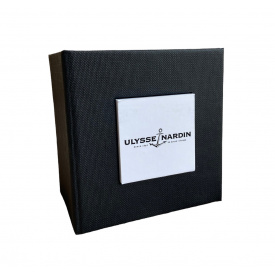 Подарункова упаковка-коробка для годинника Ulysse Nardin Чорний 90х90х60 мм