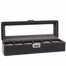 Скринька для зберігання годинників Salvadore CR/151/6.BG Чорний
