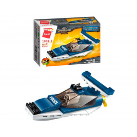 Детский конструктор "Police" Qman 1801-1-8 Катер