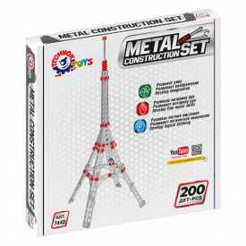 Металевий конструктор Ейфелева вежа ТехноК 7440TXK 200 деталей