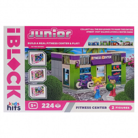 Конструктор дитячий Iblock Фітнес-центр KH08/004/2 224 деталі