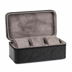 Кейс для годинників Salvadore 3W-FH-BGF-L 195х105х80 мм Чорно-сірий