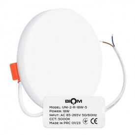 Светильник Biom UNI-2-R18W-5 18Вт круглый 5000К (00-00022815)