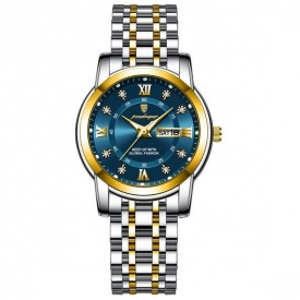 Годинник чоловічий наручний Poedagar Unique Men Сріблястий (2499845310)