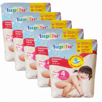 Підгузки-трусики Lupilu Premium 4 Maxi 8-15 кг 110 шт