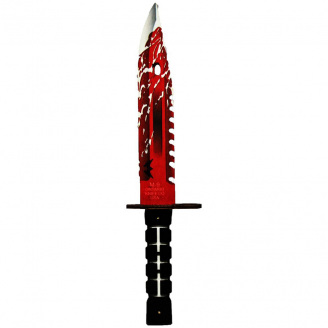 Сувенірний дерев'яний ніж So-2 M-9 Bayonet Blue Blood Сувенір-Декор So2M9-Bb