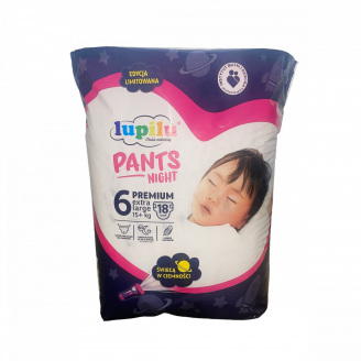 Нічні підгузники-трусики Lupilu Premium extra large 6 15+ кг 18 шт