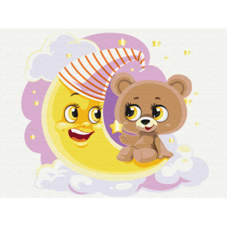 Дитяча картина за номерами BrushMe 