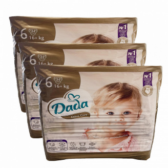 Підгузки Dada Extra Care 6 extra large 16+ кг 102 шт (92864985)