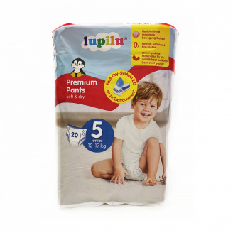 Підгузки-трусики Lupilu Premium Pants 5 12-17 кг 20 шт