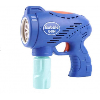 Іграшковий дитячий пістолет який генерує бульбашки Space Bubble Gun синій (AUAU06)
