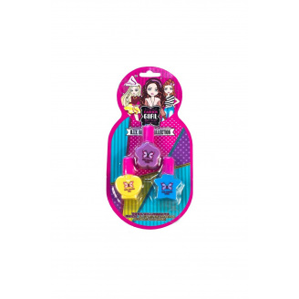Набір дитячої косметики Qunxing Toys 20х10х1,5 см Різнокольоровий ЦБ-00109490 (SKT000435992)