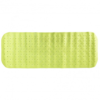 Килимок у ванну на присосках Mega Zayka MGZ-0901(Lime) 35х95 см