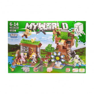 Конструктор Bambi MINECRAFT LB1138 653 деталі