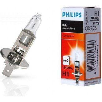 Автолампа PHILIPS 12454RAC1 H1 100W 12V P14,5s Rally