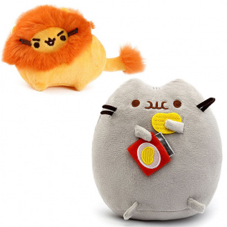 Набір м'яких іграшок 2Life Pusheen cat 12х15 см та 10х7 см v-12279