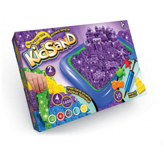 Кінетичний пісок KidSand Danko Toys 7450DT 1600г і пісочниця