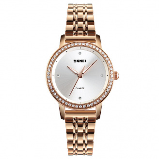 Годинник жіночий класичний Skmei 1311 Malibu Золотистий