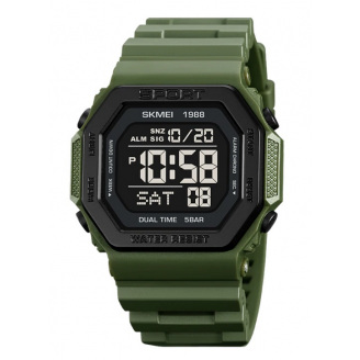 Чоловічий годинник Skmei Military Green