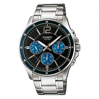 Наручний годинник Casio MTP-1374PD-2AVEF Сріблястий