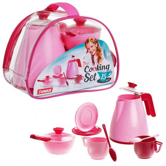 Игровой набор посуды Cooking Set Юника 71733 15 предметов