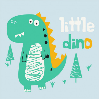Розпис на полотні Little dino Art Craft 15008-AC 30х30 см