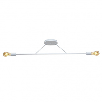 Люстра підвісна MSK Electric Asket на дві лампи Е27 NL 10320-2 WH Білий (619549)