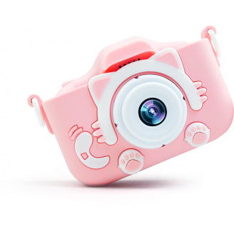 Дитячий цифровий фотоапарат Smart Kids Кішечка 32 Гб Рожевий FB 25261891