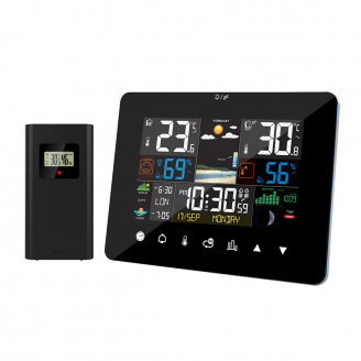 Домашня метеостанція MISOL 167 х 128 х 30 мм (FJ3362G)
