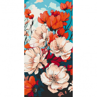 Картина за номерами Весняний цвіт Art Craft 13071-AC 40x80 см