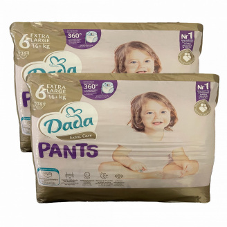 Підгузки-трусики Dada Extra Care 6 Extra Large 16+ кг 76 шт