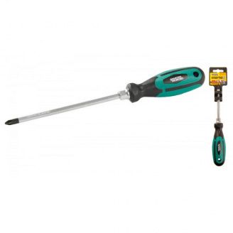Викрутка хрестова РН2*150 посилена MASTERTOOL GM (45-8215)