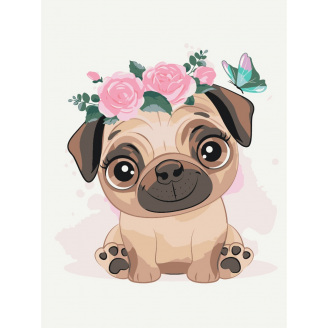 Дитяча картина за номерами BrushMe 