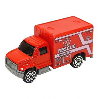 Машинка игрушечная Спецтехника АвтоПром 7637 масштаб 1:64 металлическая Rescue