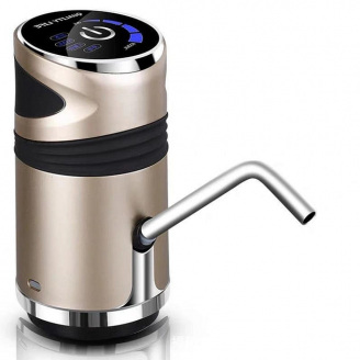 Помпа акумуляторна для води на сулію WATER DISPENSER XL-129/304 19-20 л Золотий