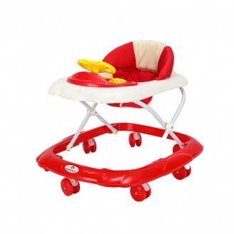 Ходунки дитячі Bambi BW2303 з брязкальцями 64x52x54 см Червоний