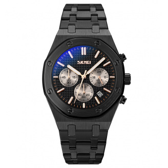 Годинник наручний Skmei 9296 Black 9296BKBK (17176-hbr)