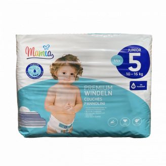 Підгузники Mamia Premium 5 10-16 кг 132 шт