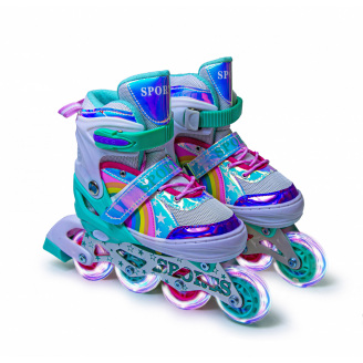 Розсувні ролики Scale Sports 34-37 Rainbow Tiffani (788705955)