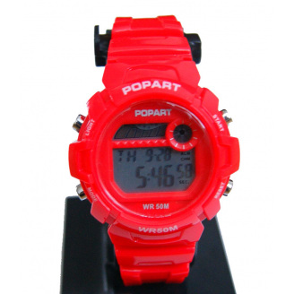 Годинник Popart Червоний (POP-540)