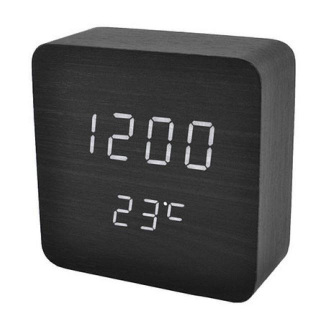 Годинник мережевий VST VST-872-6 чорний USB