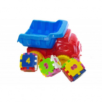 Набір пісочний Doloni Toys №40 13585 Червоний з блакитним