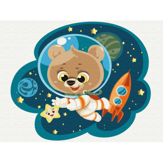 Дитяча картина за номерами BrushMe 
