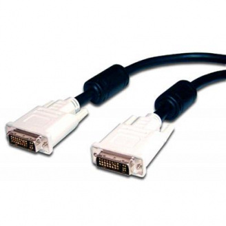 Кабель Atcom DVI/DVI 24/24 M/M 10 м Black/White 10702